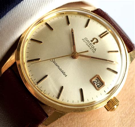 omega seamaster watch gold|Omega Seamaster unisex.